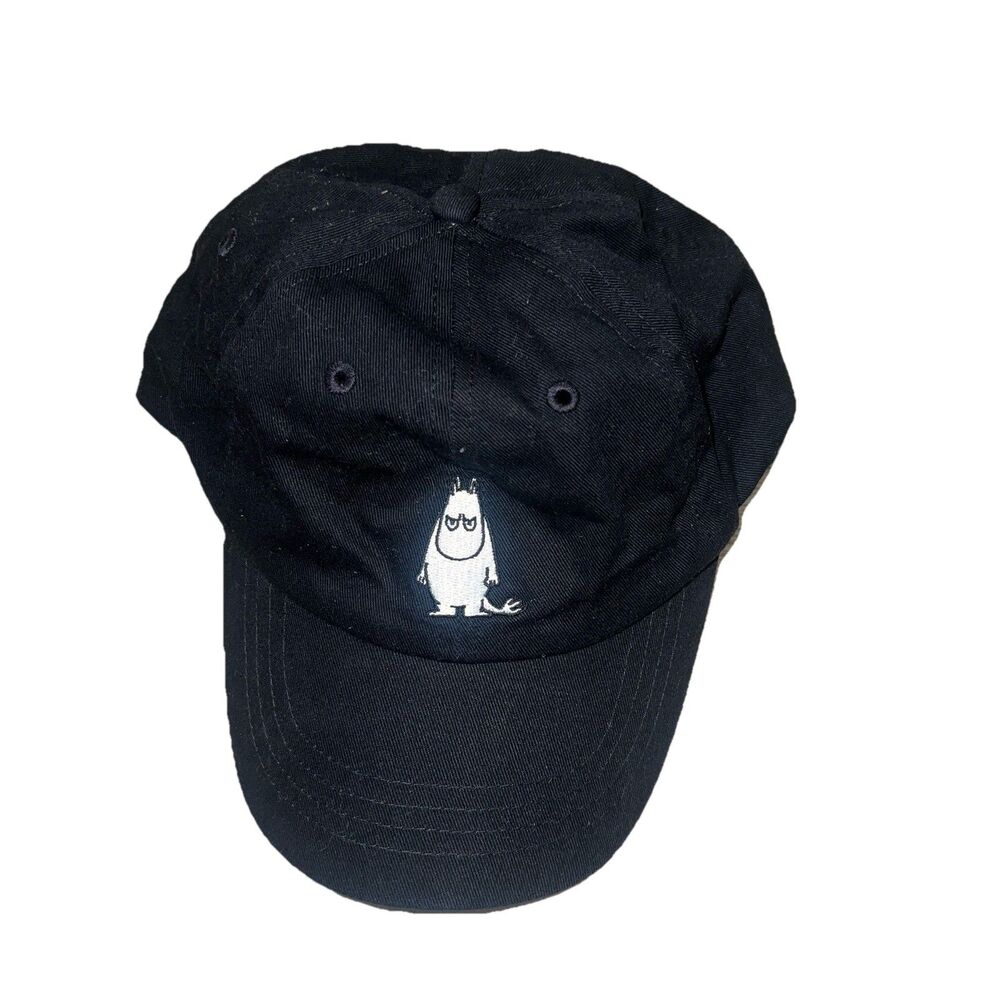 Moomin Hat Strapback Nordic Buddies Black Baseball Cap Tove Jansson Finland